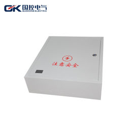 China VERTEILERKASTEN-einzelner Tür-Edelstahl Zincpassivated Innenmit Verschluss-grauer Beschichtung fournisseur