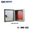 Orange installieren den Brett-Boden, der elektrische Einschließungen mit Schweißens-Scharnier-Tür steht fournisseur