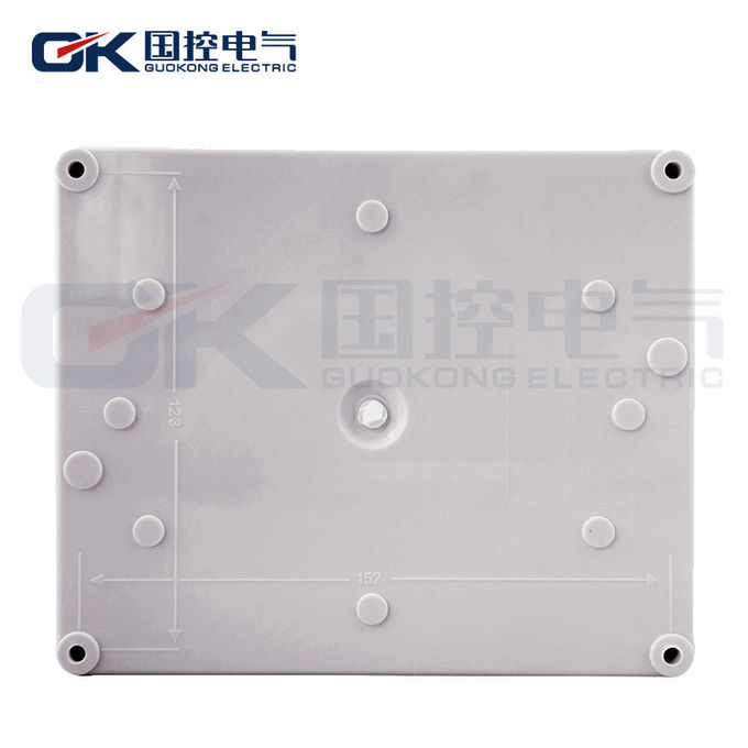 Schrauben weiße ABS Anschlusskasten-staubdichte Leistung mit Polycarbonats-Beschichtung